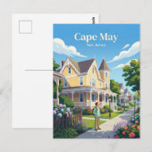Cape May VS Briefkaart (Voorkant / Achterkant)