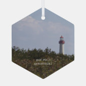 Cape May Vuurtoren Ornament (Achterkant)