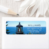 Cape Meares Lighthouder Return Address Label (Insitu)