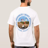 Cape Neddick Light Station T-shirt (Achterkant)