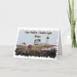 Cape Neddick - Nubble Light Kaart