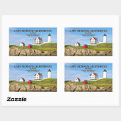 Cape Neddick, "the Nubble", Stickers phare (Feuille)