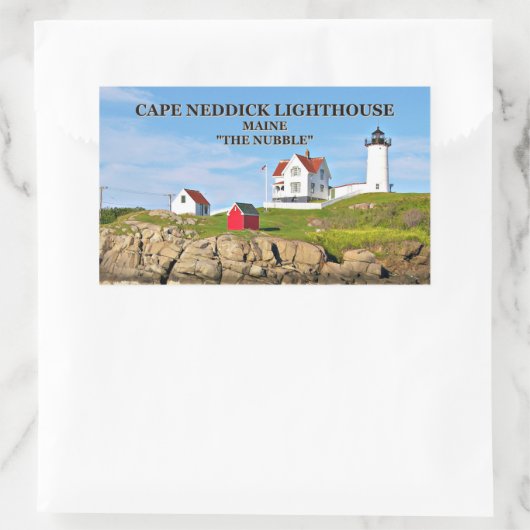 Cape Neddick, "the Nubble", Stickers phare (Sac)