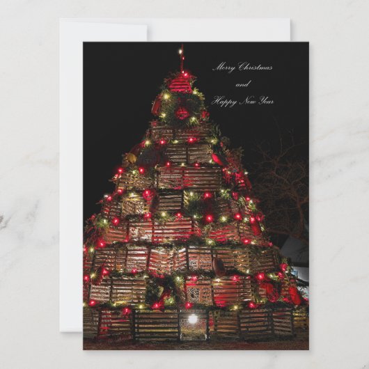 Cape Porpoise célèbre la carte de Noël (Devant)