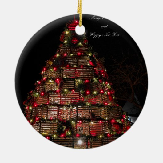 Cape Porpoise célèbre les ornements de Noël (Dos)