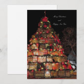 Cape Porpoise célèbre sa carte de Noël plate (Devant / Derrière)