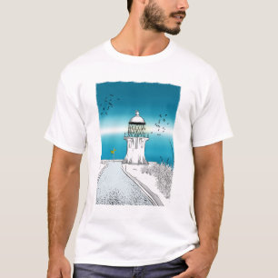 Cape Reinga Lighthouse Northland NZ T-shirt