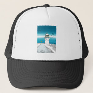 Cape Reinga Lighthouse Northland NZ Trucker Pet