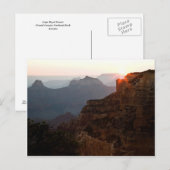 Cape Royal Sunset Briefkaart (Voorkant / Achterkant)