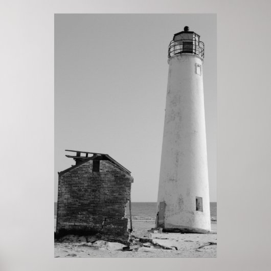 Cape Saint George Lighthouse Poster (Voorkant)