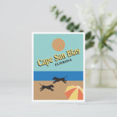 Cape San Blas, afbeelding Florida Briefkaart (Staand voorkant)