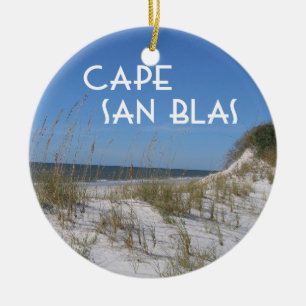 Cape San Blas Florida Keramisch Ornament
