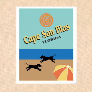 Cape San Blas poster Florida