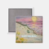 Cape San Blas Sunset Magneet (Voorkant / Achterkant)