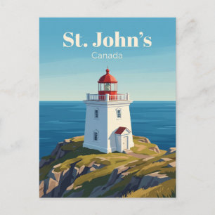 Cape Spear Lighthouse Canada Briefkaart