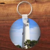 CAPE ST. GEORGE LIGHTHOUSE - ST. GEORGE ISLAND, FL SLEUTELHANGER (Voorkant)