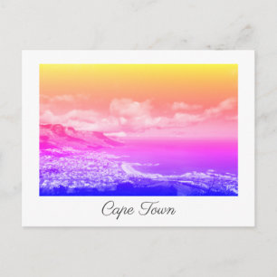 Cape Town 12 Apostles Ocean Uitzicht Panorama Briefkaart