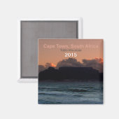 Cape Town Afrique du Sud Souvenir Magnet Changemen (Recto/Verso)