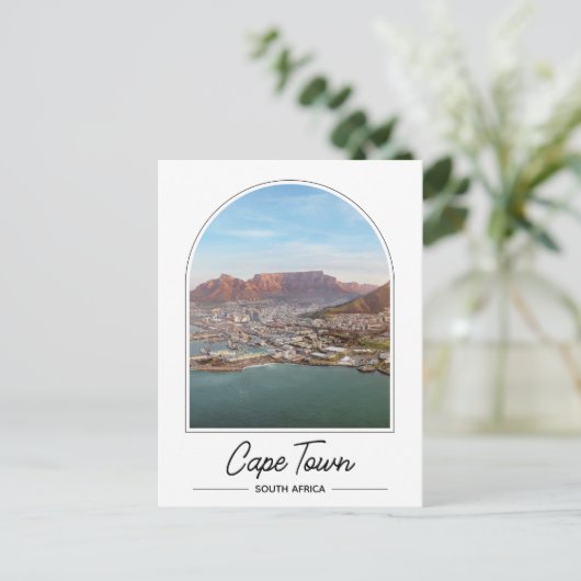Cape Town Afrique du Sud Table Mountain Carte post (Debout devant)