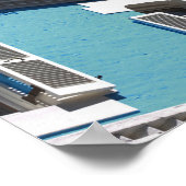 Cape Town Bo-Kaap-architectuur Zuid-Afrika SA Poster (Hoek)