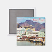 Cape Town Marina Harbour View Magnet (Recto/Verso)