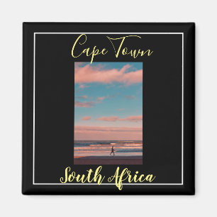 Cape Town Ocean Sunset View Magnet