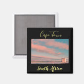 Cape Town Ocean Sunset View Magnet (Recto/Verso)