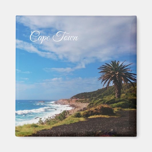 Cape Town Palm Beach Paysage Magnet (Devant)