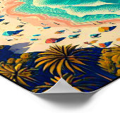 Cape Town - South Africa Vintage Travel Poster (Coin)