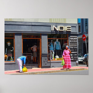 Cape Town stadsgezicht architectuur stad Zuid-Afri Poster