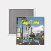 Cape Town Table Mountain City View Magnet (Recto/Verso)
