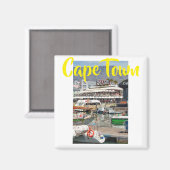 Cape Town Table Mountain City View Magnet (Recto/Verso)