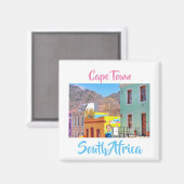 Cape Town Table Mountain City View Magnet (Recto/Verso)