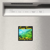 Cape Town Table Mountain Nature View Magnet (In Situ (Lave-vaisselle))