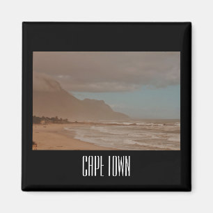 Cape Town Vagues Océaniques Plage Camps Bay Aimant