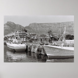 Cape Town Waterfront Haven Kodak Film Poster