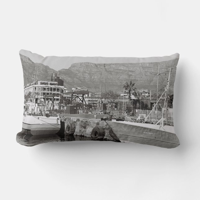 Cape Town Waterfront Haven Kussensloop Kussen (Voorkant)