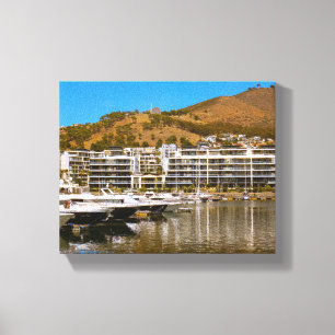 Cape Town Waterfront South Africa SA Architecture Canvas Afdruk