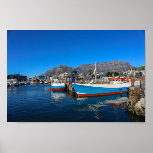 Cape Town Waterfront South Africa SA Architecture Poster