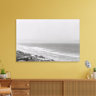 Cape Town ZA Ocean Kodak Film Cityscape Canvas Afdruk