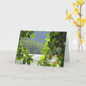 Cape Tribulation Folded Card Kaart (Gele Bloem)