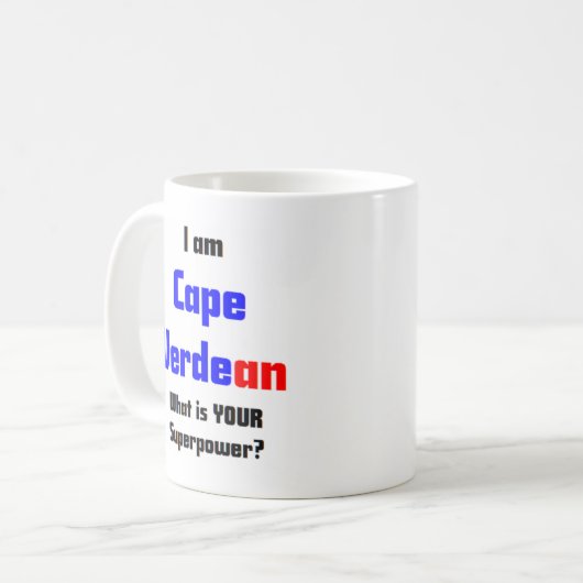 cape verdean Mug (Devant gauche)