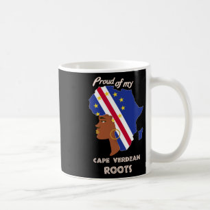 Cape Verdean Roots Black History Maand Vrouwen Koffiemok