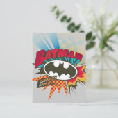 Caped Crusader Briefkaart (Staand voorkant)
