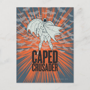 Caped Crusader Grafisch Briefkaart