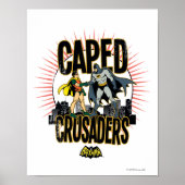 Caped Crusaders Afbeelding Poster (Voorkant)