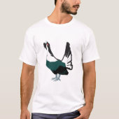 Capercaillie oiseau Art T-Shirt de base hommes, bl (Devant)