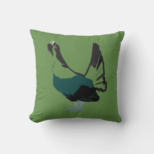 Capercaillie vogel Art Cushion Kussen