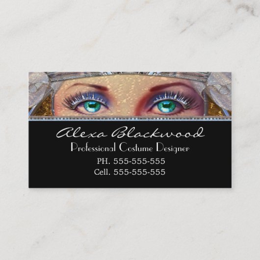 Capet Eyes Unieke Professional Visitekaartje (Voorkant)
