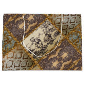 Capetian Elegant Quilt 15 Oude Fransen Groot Cadeauzakje (Voorkant)